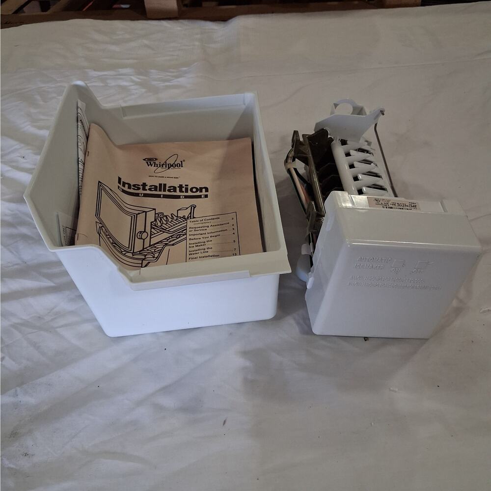 Whirlpool W11381386 (ECKMFEZ2) Ice Maker, Easy Connect Universal Ice Machine